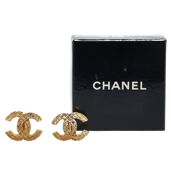 シャネル ココマーク イヤリング ゴールド メッキ レディース CHANEL 【中古】