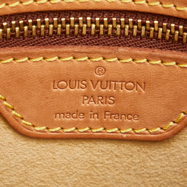 ルイ ヴィトン モノグラム ルーピングMM ショルダーバッグ ハンドバッグ M51146 ブラウン PVC レザー レディース LOUIS VUITTON 【中古】