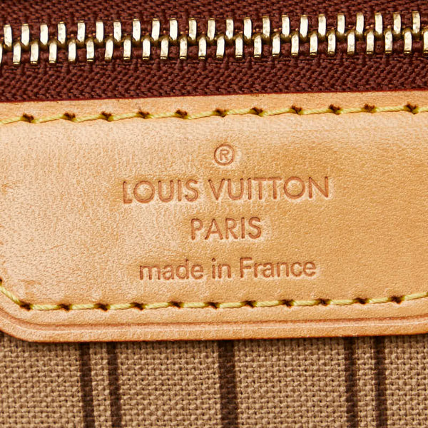 ルイ ヴィトン モノグラム ネヴァーフルPM ハンドバッグ トートバッグ M40155 ブラウン PVC レザー レディース LOUIS VUITTON 【中古】