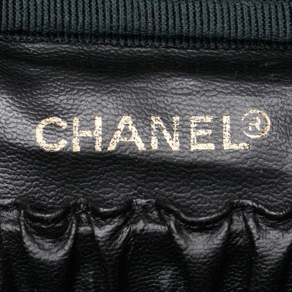 シャネル ココマーク バニティバッグ 化粧ポーチ ブラック キャビアスキン レディース CHANEL 【中古】