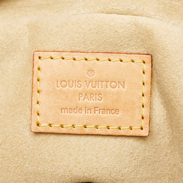 ルイ ヴィトン モノグラム マンハッタンPM ハンドバッグ M40026 ブラウン PVC レザー レディース LOUIS VUITTON 【中古】