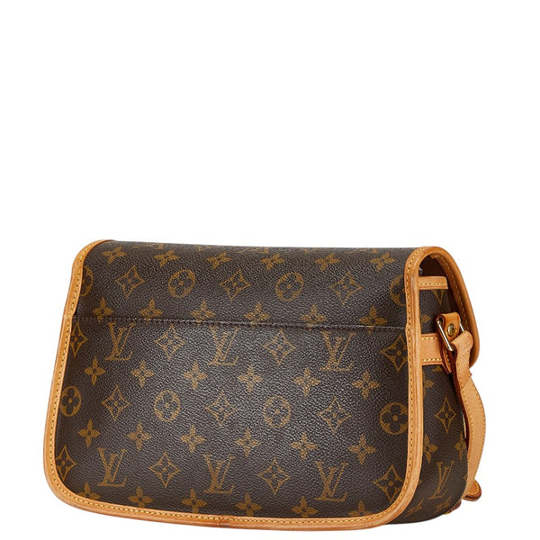 ルイ ヴィトン モノグラム ソローニュ 斜め掛け ショルダーバッグ M42250 ブラウン PVC レザー レディース LOUIS VUITTON 【中古】