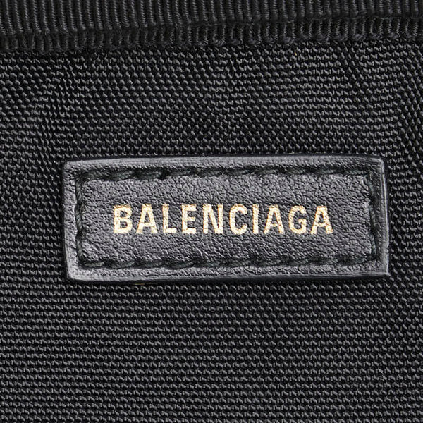 バレンシアガ エクスプローラー ショルダーバッグ クロスボディバッグ 593329 ホワイト ブラック レザー レディース BALENCIAGA 【中古】