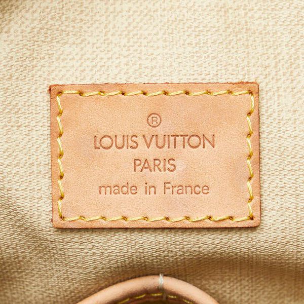 ルイ ヴィトン モノグラム トゥルーヴィル ハンドバッグ M42228 ブラウン PVC レザー レディース LOUIS VUITTON 【中古】