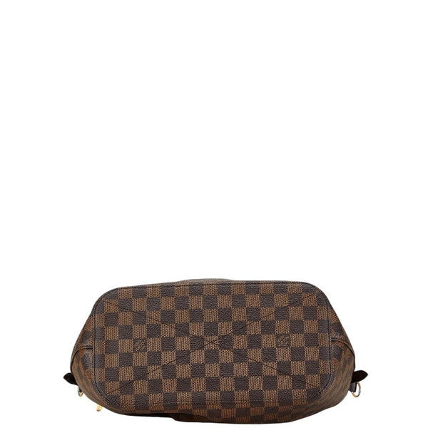 ルイ ヴィトン ダミエ シエナ PM ハンドバッグ ショルダーバッグ 2WAY N41545 ブラウン PVC レザー レディース LOUIS VUITTON 【中古】