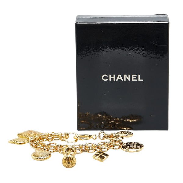 シャネル マドモアゼル ブレスレット ゴールド メッキ レディース CHANEL 【中古】