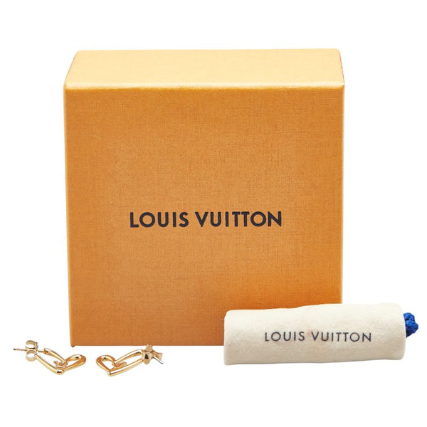 ルイ ヴィトン ブックルドレイユ ハートフォーリンラブPM ピアス M00463 ゴールド メッキ レディース LOUIS VUITTON 【中古】