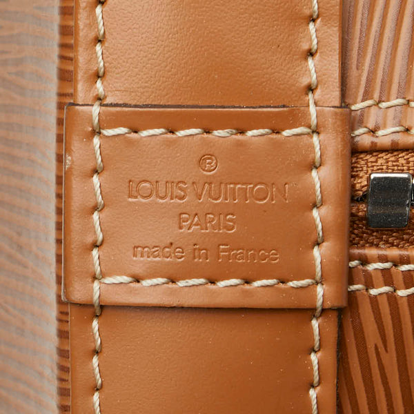 ルイ ヴィトン エピ アルマ ハンドバッグ M52148 ジパングゴールド ブラウン レザー レディース LOUIS VUITTON 【中古】