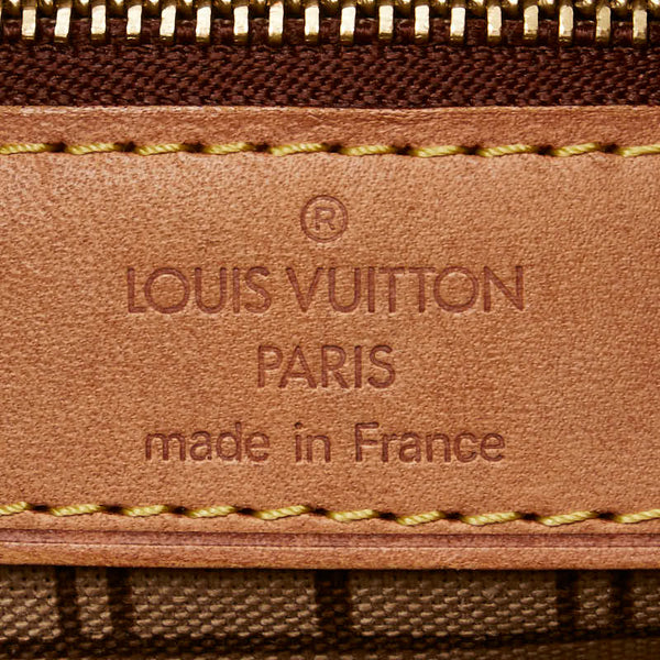 ルイ ヴィトン モノグラム ネヴァーフルPM ハンドバッグ トートバッグ M40155 ブラウン PVC レザー レディース LOUIS VUITTON 【中古】