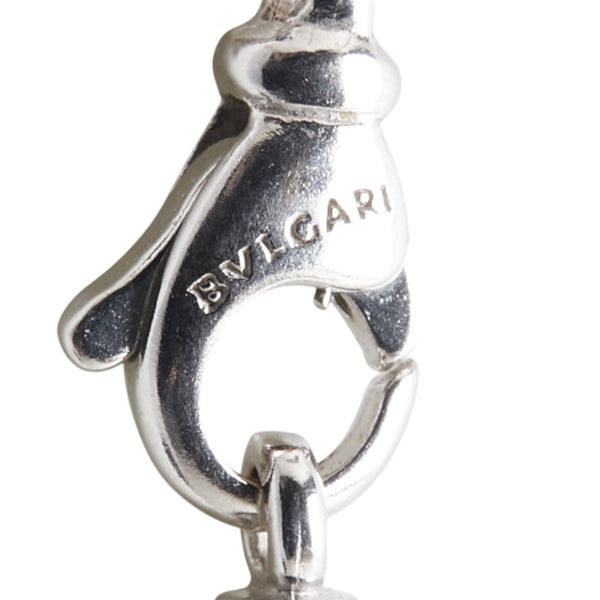 ブルガリ ビーゼロワン ネックレス シルバー K18WG ホワイトゴールド レディース BVLGARI 【中古】