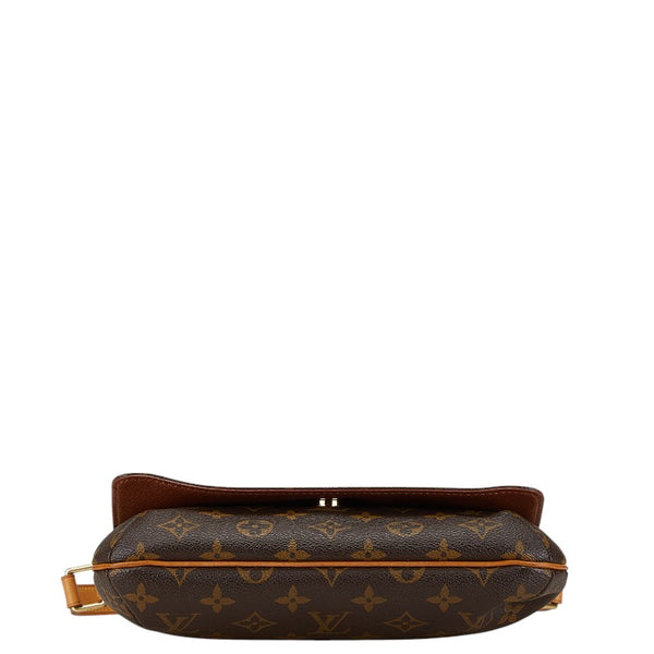 ルイ ヴィトン モノグラム ミュゼット タンゴ ショート ショルダーバッグ M51257 ブラウン PVC レザー レディース LOUIS VUITTON 【中古】