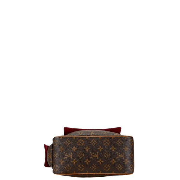 ルイ ヴィトン モノグラム エクサントリ シテ ハンドバッグ M51161 ブラウン PVC レザー レディース LOUIS VUITTON 【中古】