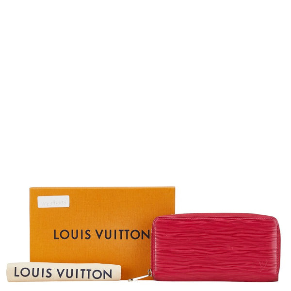 ルイ ヴィトン エピ ジッピーウォレット ラウンドファスナー 長財布 M41954 ホットピンク レザー レディース LOUIS VUITTON 【中古】