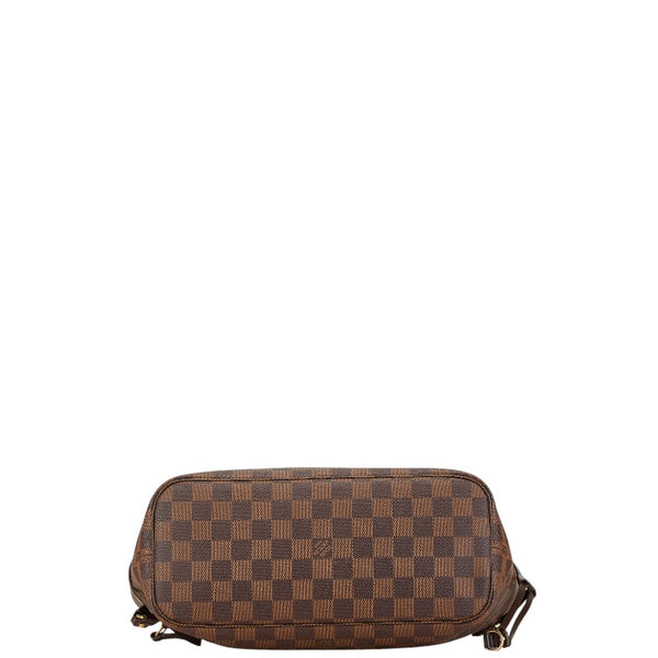 ルイ ヴィトン ダミエ ネヴァーフルPM　 トートバッグ ハンドバッグ N41359 エベヌ ブラウン PVC レザー レディース LOUIS VUITTON 【中古】