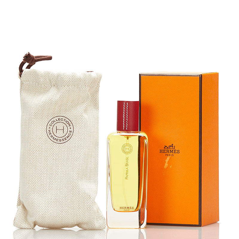 エルメス オードトワレ PAPRIKA BRASIL パプリカ ブラジル 香水100ml クリア ガラス レディース HERMES 【中古】