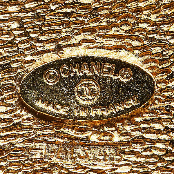 シャネル ヴィンテージ ココマーク ひし形 ブローチ ゴールド メッキ レディース CHANEL 【中古】