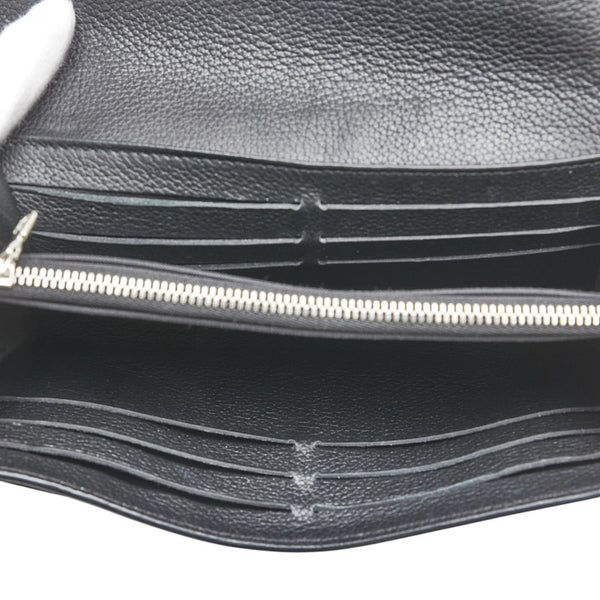 ルイ ヴィトン ポルトフォイユ マイロックミー 長財布 M62530 ブラック レザー レディース LOUIS VUITTON 【中古】