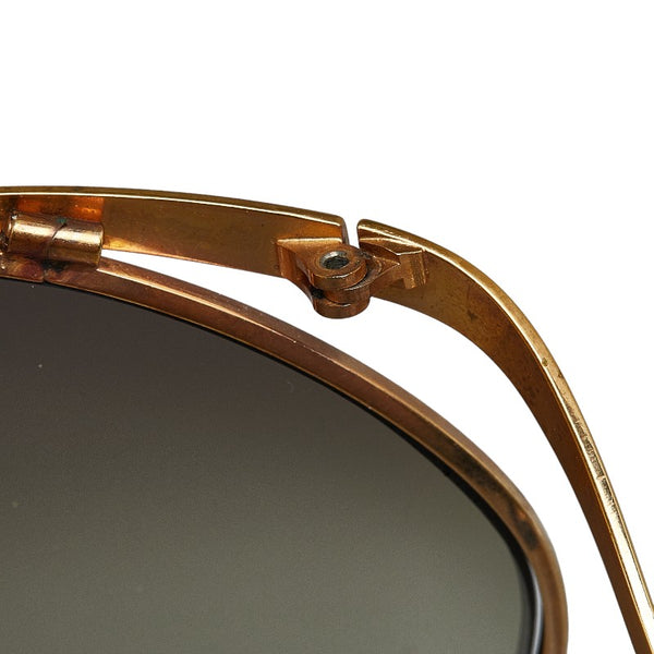 ディオール サングラス ブラウン ゴールド プラスチック メッキ レディース Dior 【中古】