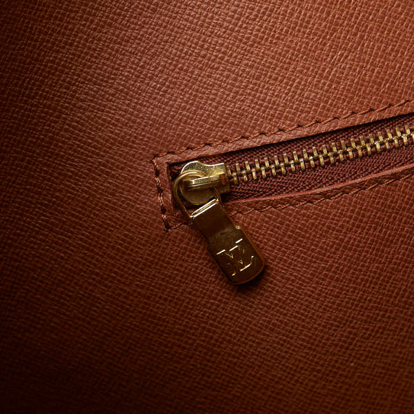 ルイ ヴィトン モノグラム バビロン トートバッグ M51102 ブラウン PVC レザー レディース LOUIS VUITTON 【中古】