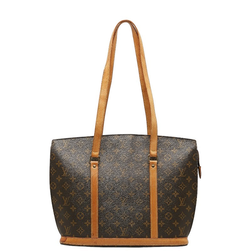 ルイ ヴィトン モノグラム バビロン トートバッグ M51102 ブラウン PVC レザー レディース LOUIS VUITTON 【中古】