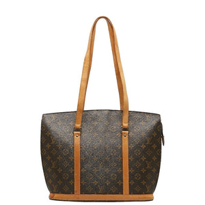 ルイ ヴィトン モノグラム バビロン トートバッグ M51102 ブラウン PVC レザー レディース LOUIS VUITTON 【中古】