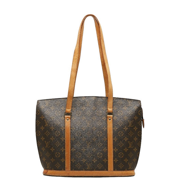 ルイ ヴィトン モノグラム バビロン トートバッグ M51102 ブラウン PVC レザー レディース LOUIS VUITTON 【中古】