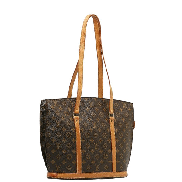 ルイ ヴィトン モノグラム バビロン トートバッグ M51102 ブラウン PVC レザー レディース LOUIS VUITTON 【中古】