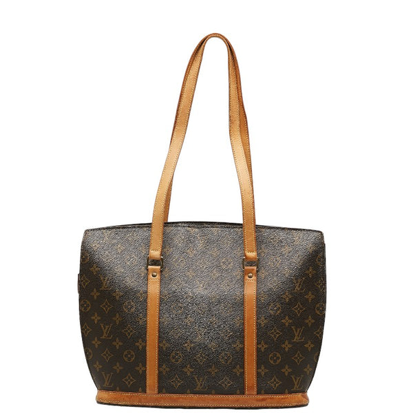 ルイ ヴィトン モノグラム バビロン トートバッグ M51102 ブラウン PVC レザー レディース LOUIS VUITTON 【中古】
