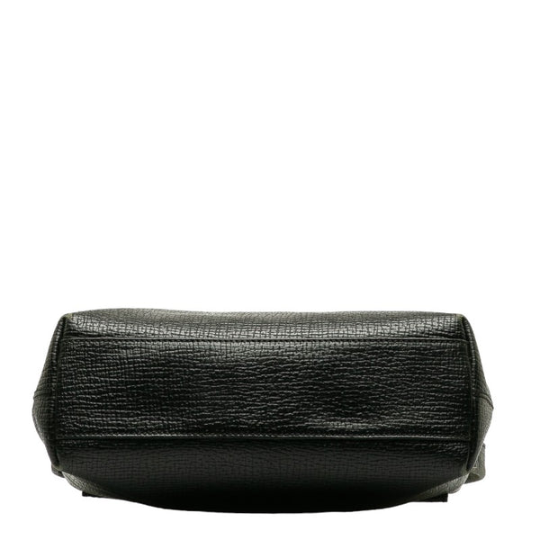ロエベ ワンショルダーバッグ ブラック レザー レディース LOEWE 【中古】