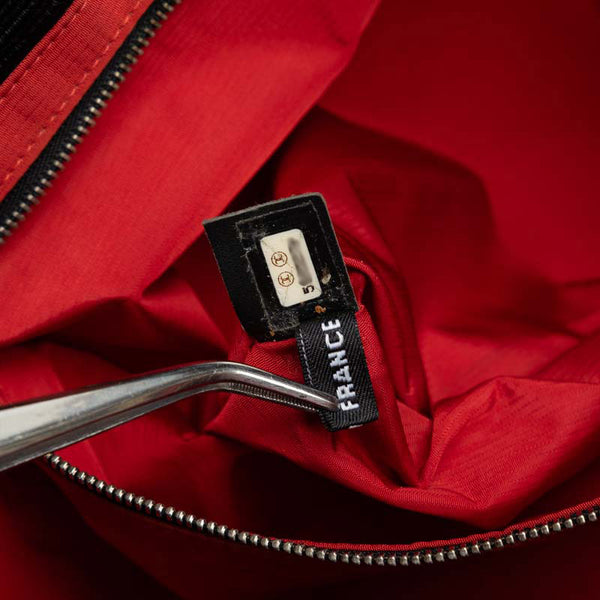 シャネル 旧トラベルライン トート トートバッグ ショルダーバッグ ブラック ナイロン レディース CHANEL 【中古】