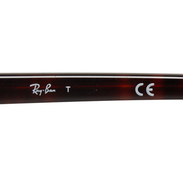 レイバン CLUBMASTER クラブマスター ウェリントン サングラス RB3016F ブラウン グリーン プラスチック メンズ Ray-Ban 【中古】