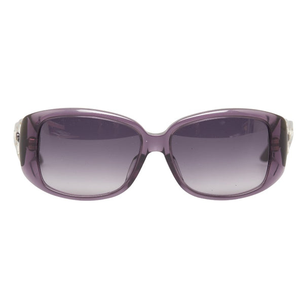 ディオール スクエア ビジュー サングラス 2ARDG パープル プラスチック レディース Dior 【中古】