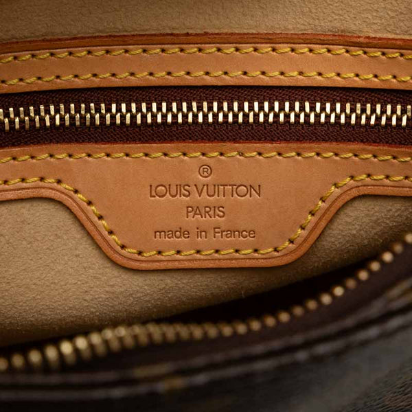 ルイ ヴィトン モノグラム ルーピングMM ショルダーバッグ ハンドバッグ M51146 ブラウン PVC レザー レディース LOUIS VUITTON 【中古】