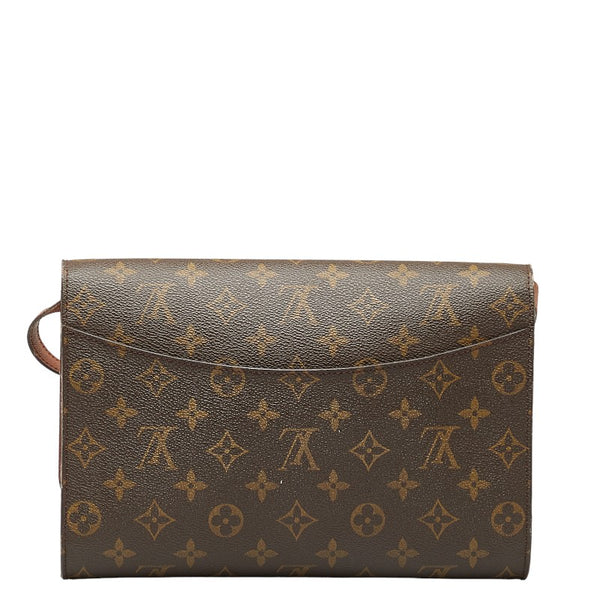 ルイ ヴィトン モノグラム ボルドー24 斜め掛け ショルダーバッグ M51798 ブラウン PVC レザー レディース LOUIS VUITTON 【中古】