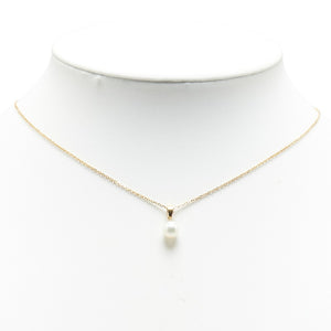 ミキモト ネックレス K18YG イエローゴールド レディース MIKIMOTO 【中古】