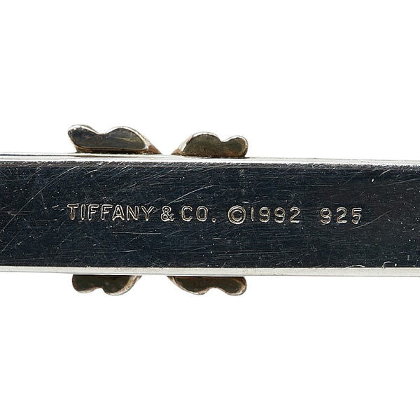 ティファニー シグネチャー タイピン SV925 シルバー メンズ TIFFANY&Co. 【中古】