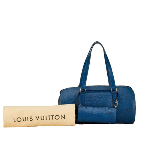 ルイ ヴィトン エピ スフロ ハンドバッグ M52225 トレドブルー レザー レディース LOUIS VUITTON 【中古】