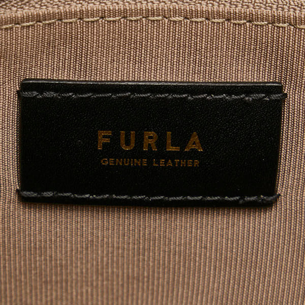 フルラ ダフネ トートバッグ ハンドバッグ ブラウン レザー レディース Furla 【中古】