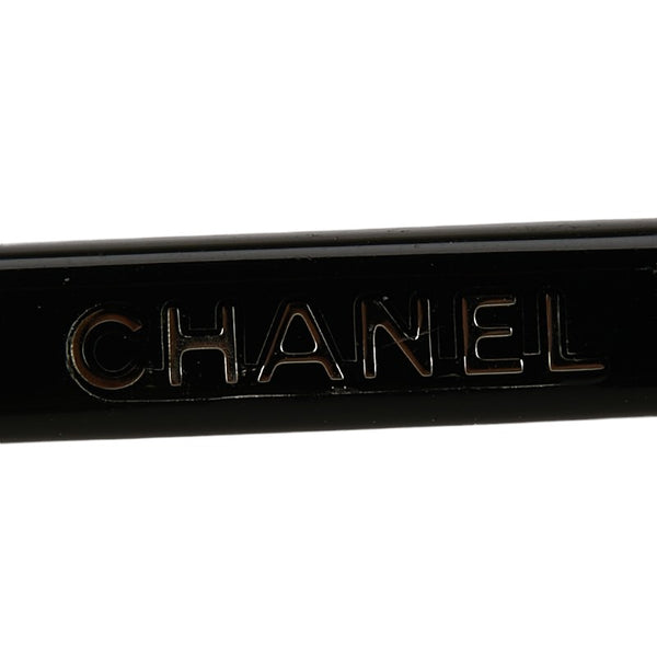 シャネル サングラス 5448A ブラック グレー プラスチック レディース CHANEL 【中古】