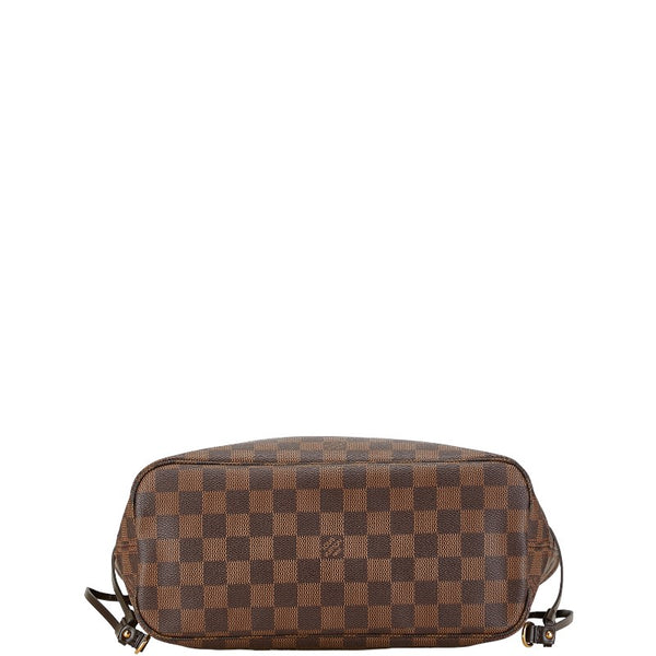 ルイ ヴィトン ダミエ ネヴァーフルPM ハンドバッグ トートバッグ N41359 ブラウン PVC レザー レディース LOUIS VUITTON 【中古】