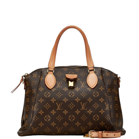 ルイ ヴィトン モノグラム リボリーMM ハンドバッグ ショルダーバッグ 2WAY M44546 ブラウン PVC レザー レディース LOUIS VUITTON 【中古】