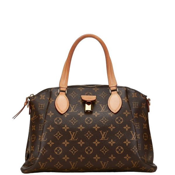 ルイ ヴィトン モノグラム リボリーMM ハンドバッグ ショルダーバッグ 2WAY M44546 ブラウン PVC レザー レディース LOUIS VUITTON 【中古】