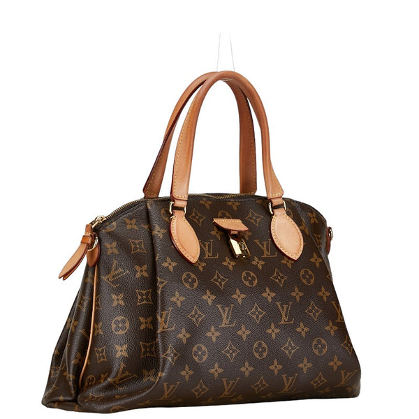 ルイ ヴィトン モノグラム リボリーMM ハンドバッグ ショルダーバッグ 2WAY M44546 ブラウン PVC レザー レディース LOUIS VUITTON 【中古】