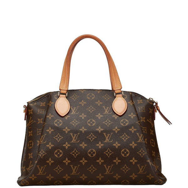 ルイ ヴィトン モノグラム リボリーMM ハンドバッグ ショルダーバッグ 2WAY M44546 ブラウン PVC レザー レディース LOUIS VUITTON 【中古】