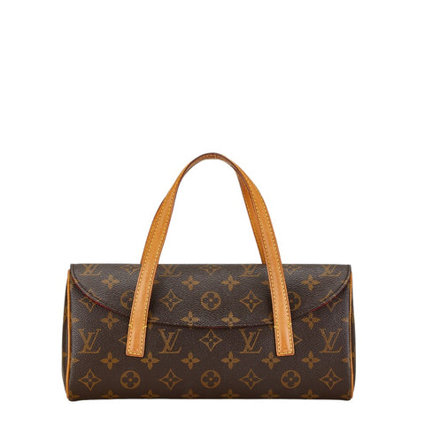 ルイ ヴィトン モノグラム ソナチネ ハンドバッグ M51902 ブラウン PVC レザー レディース LOUIS VUITTON 【中古】