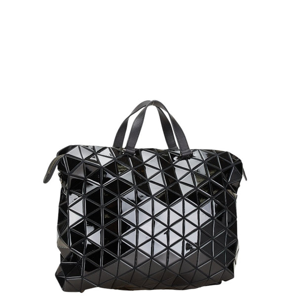 イッセイミヤケ BAOBAO バオバオ トートバッグ ショルダーバッグ 2WAY ブラック ポリウレタン レザー レディース ISSEY MIYAKE 【中古】