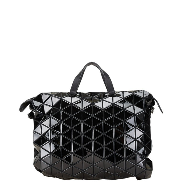 イッセイミヤケ BAOBAO バオバオ トートバッグ ショルダーバッグ 2WAY ブラック ポリウレタン レザー レディース ISSEY MIYAKE 【中古】