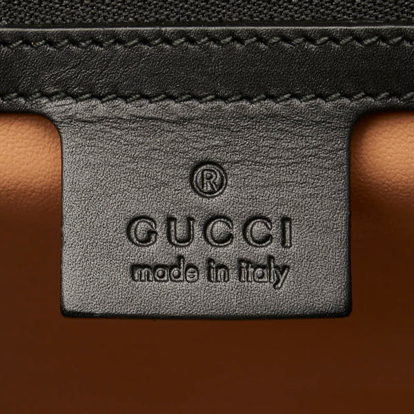 グッチ リリス コーラルスネーク バンブー ハンドバッグ ショルダーバッグ 2WAY 453750 ブラック レザー レディース GUCCI 【中古】