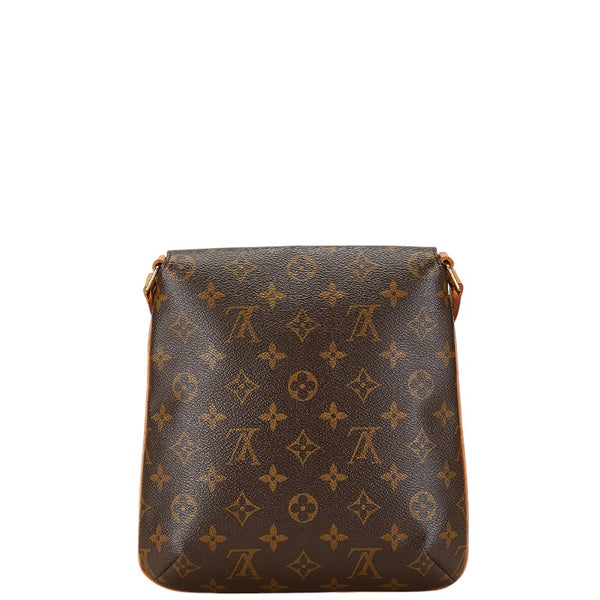 ルイ ヴィトン モノグラム ミュゼットサルサ ショート ショルダーバッグ M51258 ブラウン PVC レザー レディース LOUIS VUITTON 【中古】