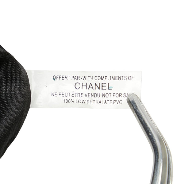 シャネル ココマーク 斜め掛け ショルダーバッグ ブラック ファー レディース CHANEL 【中古】